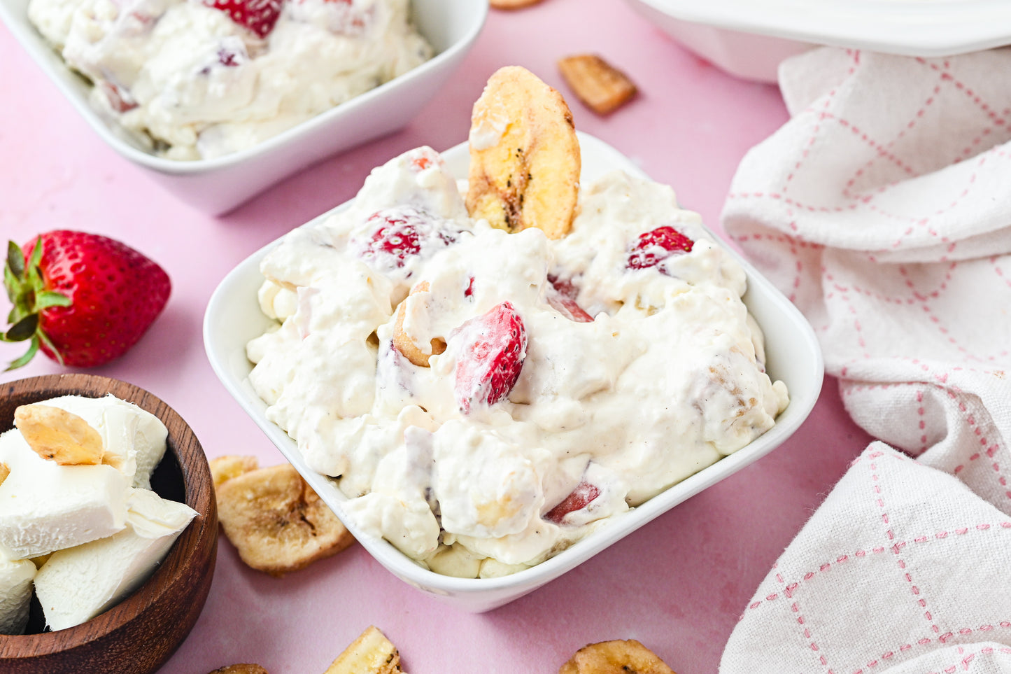 Strawberry Banana Cheesecake Salad Exclusive