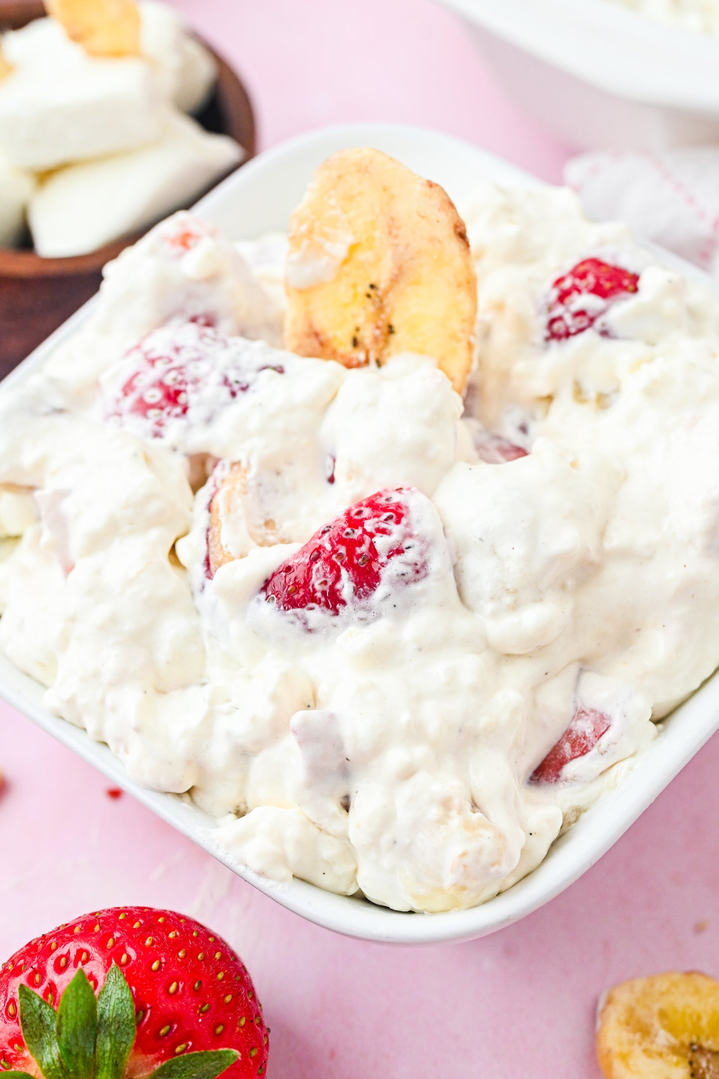 Strawberry Banana Cheesecake Salad Exclusive