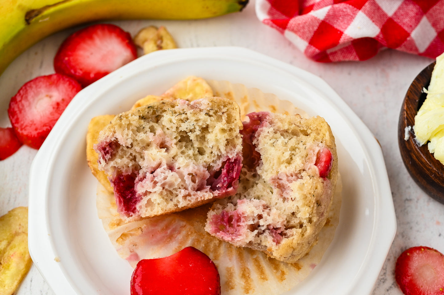 Strawberry Banana Muffins Exclusive