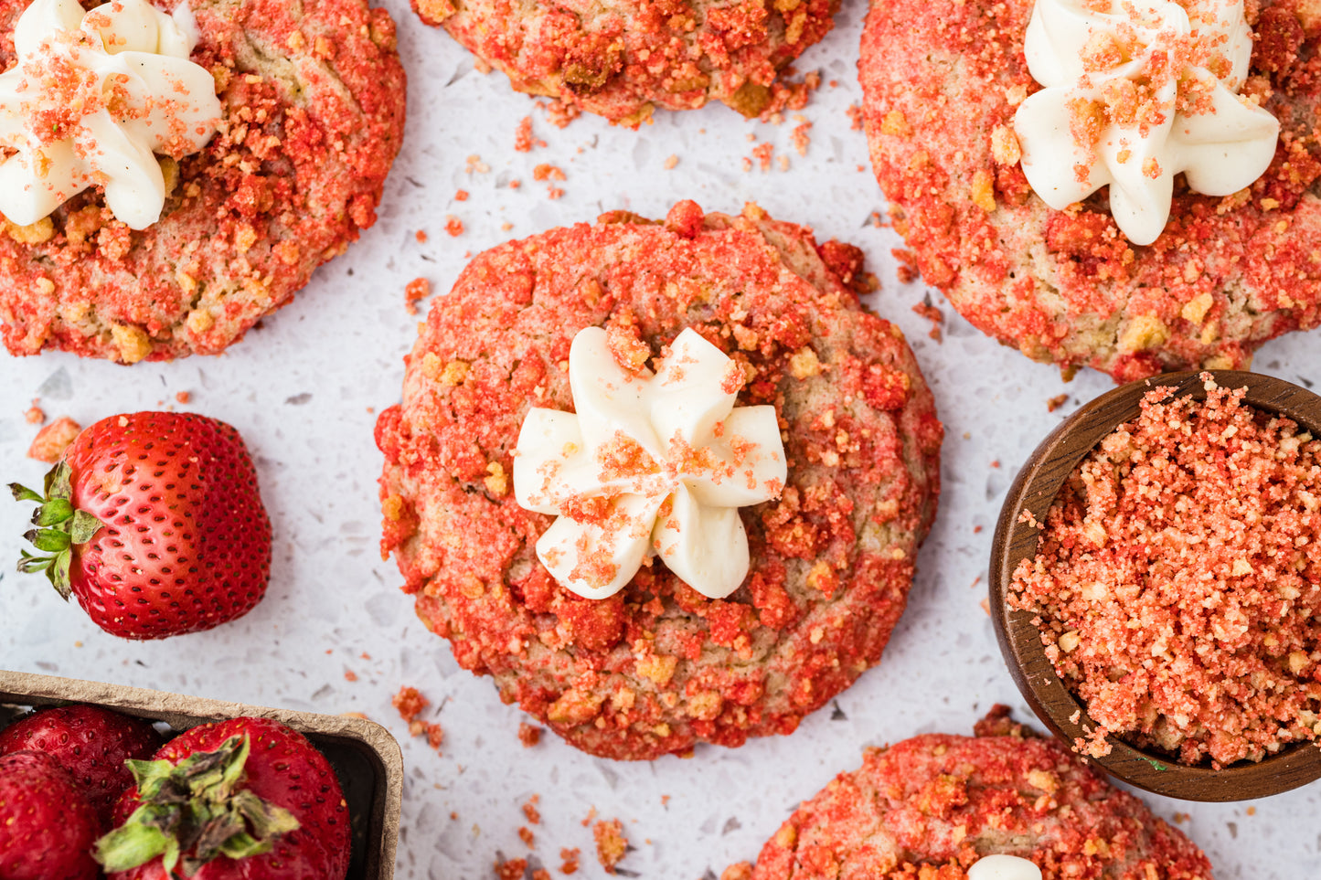 *Strawberry Crunch Cookies Exclusive
