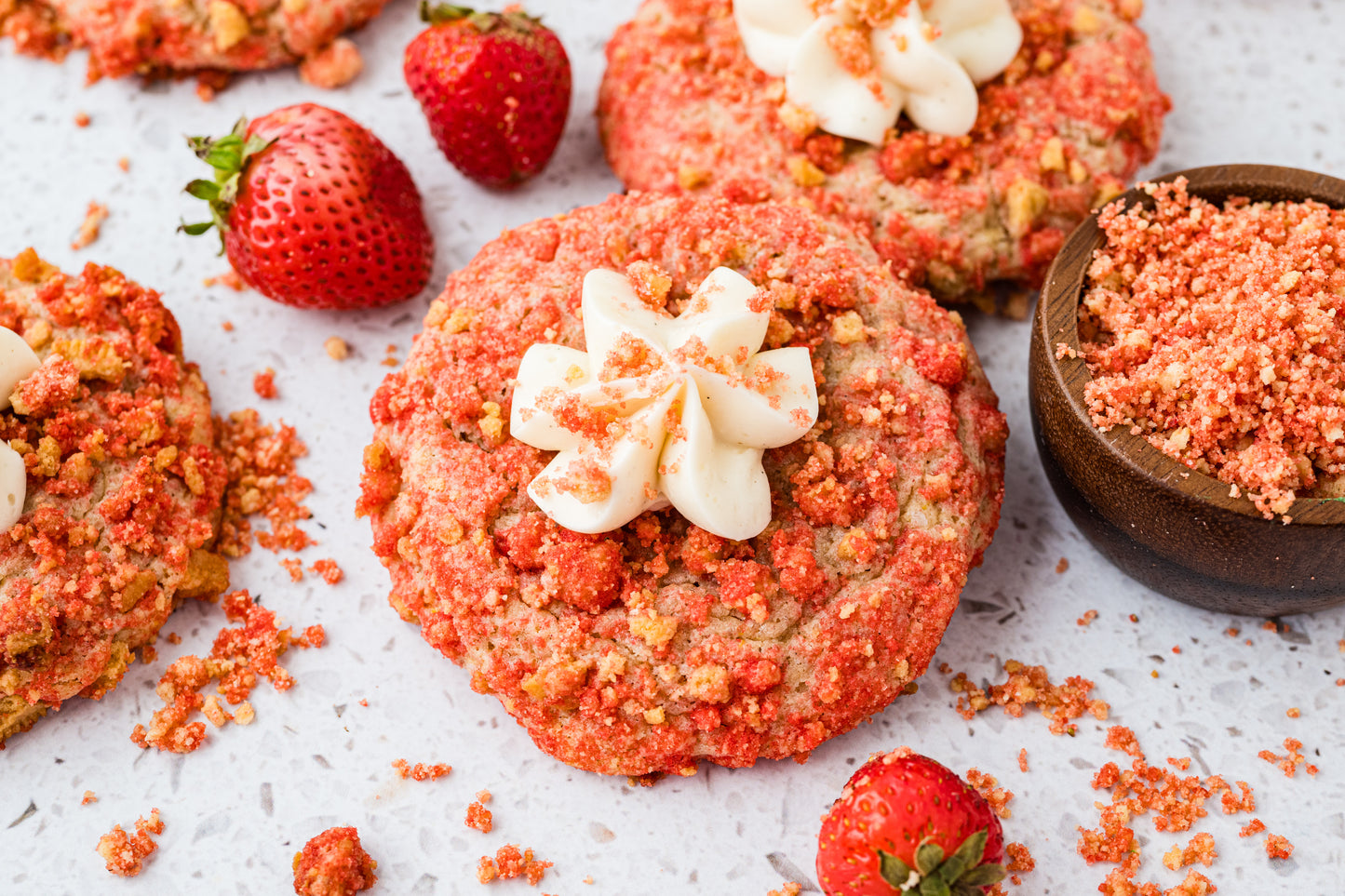 *Strawberry Crunch Cookies Exclusive