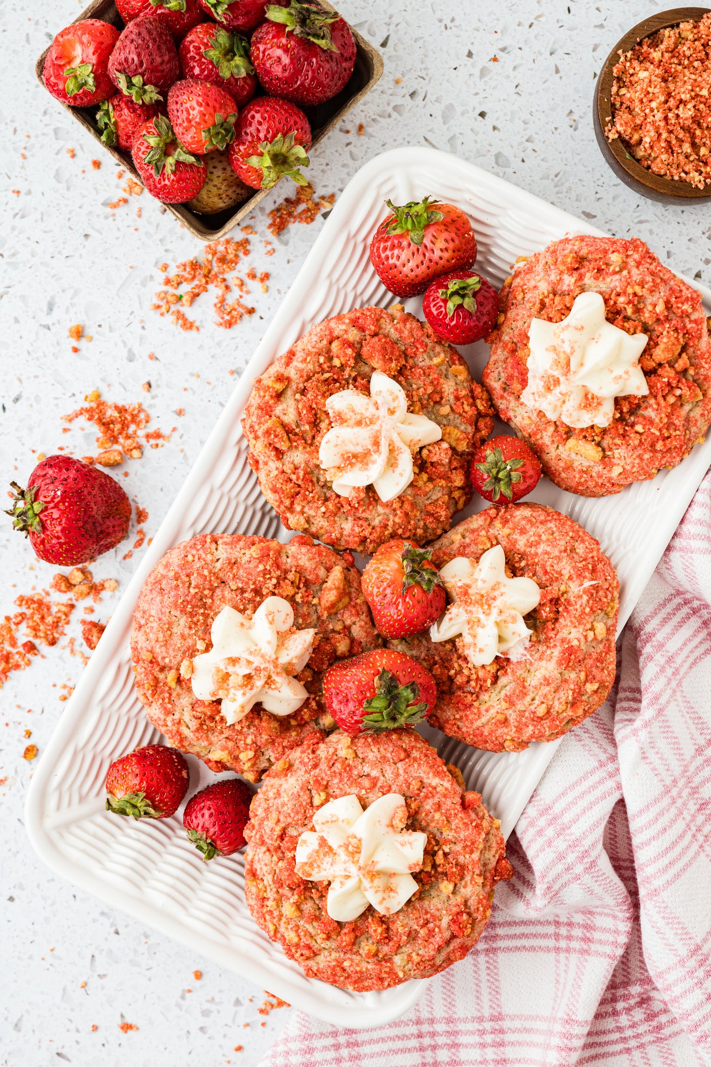 *Strawberry Crunch Cookies Exclusive