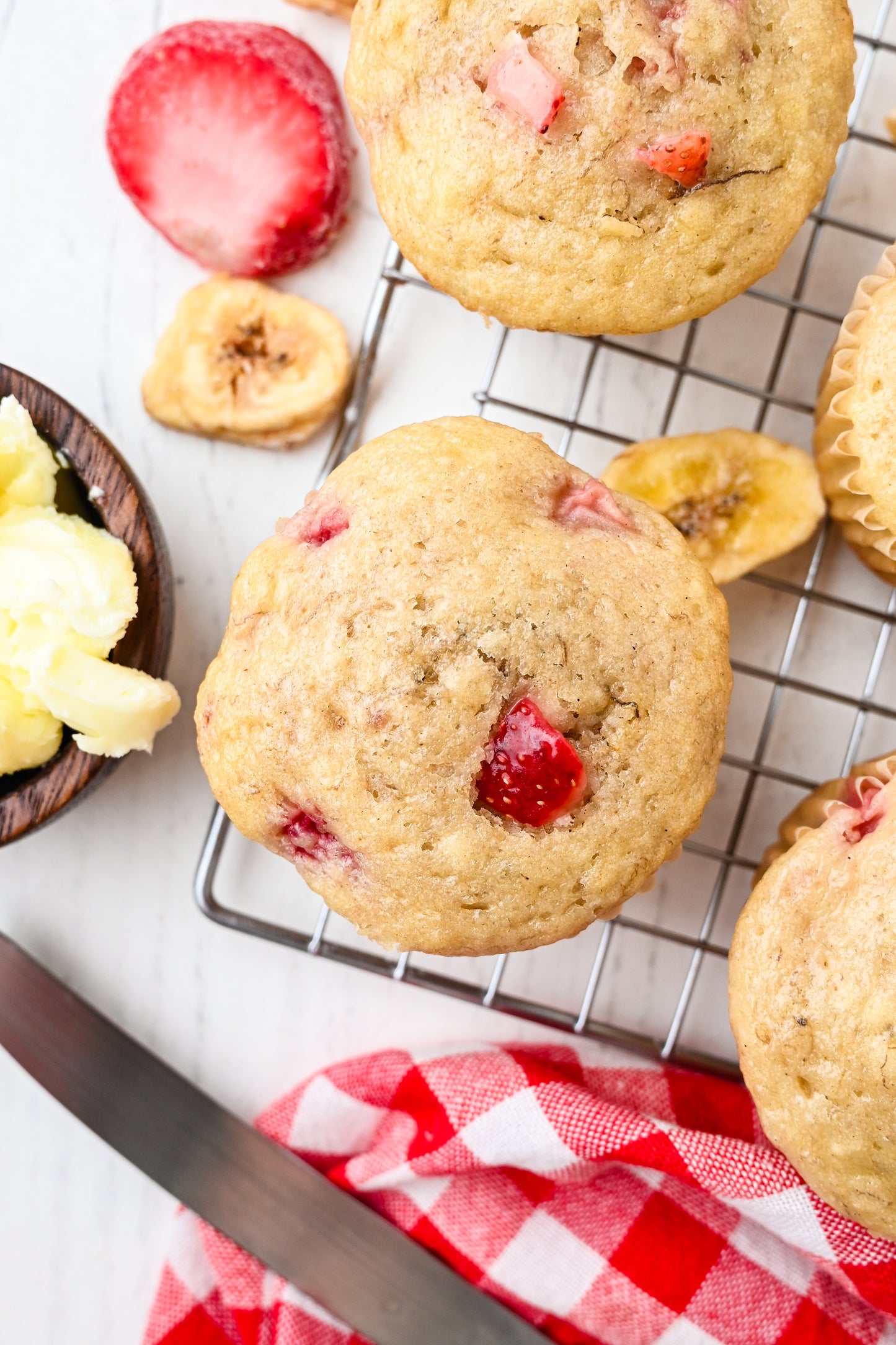 Strawberry Banana Muffins Exclusive