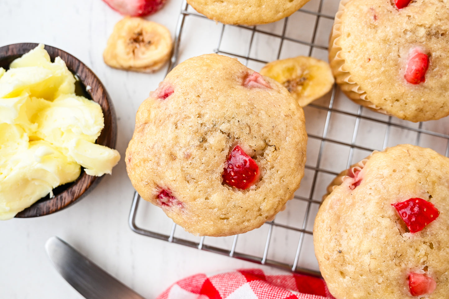 Strawberry Banana Muffins Exclusive