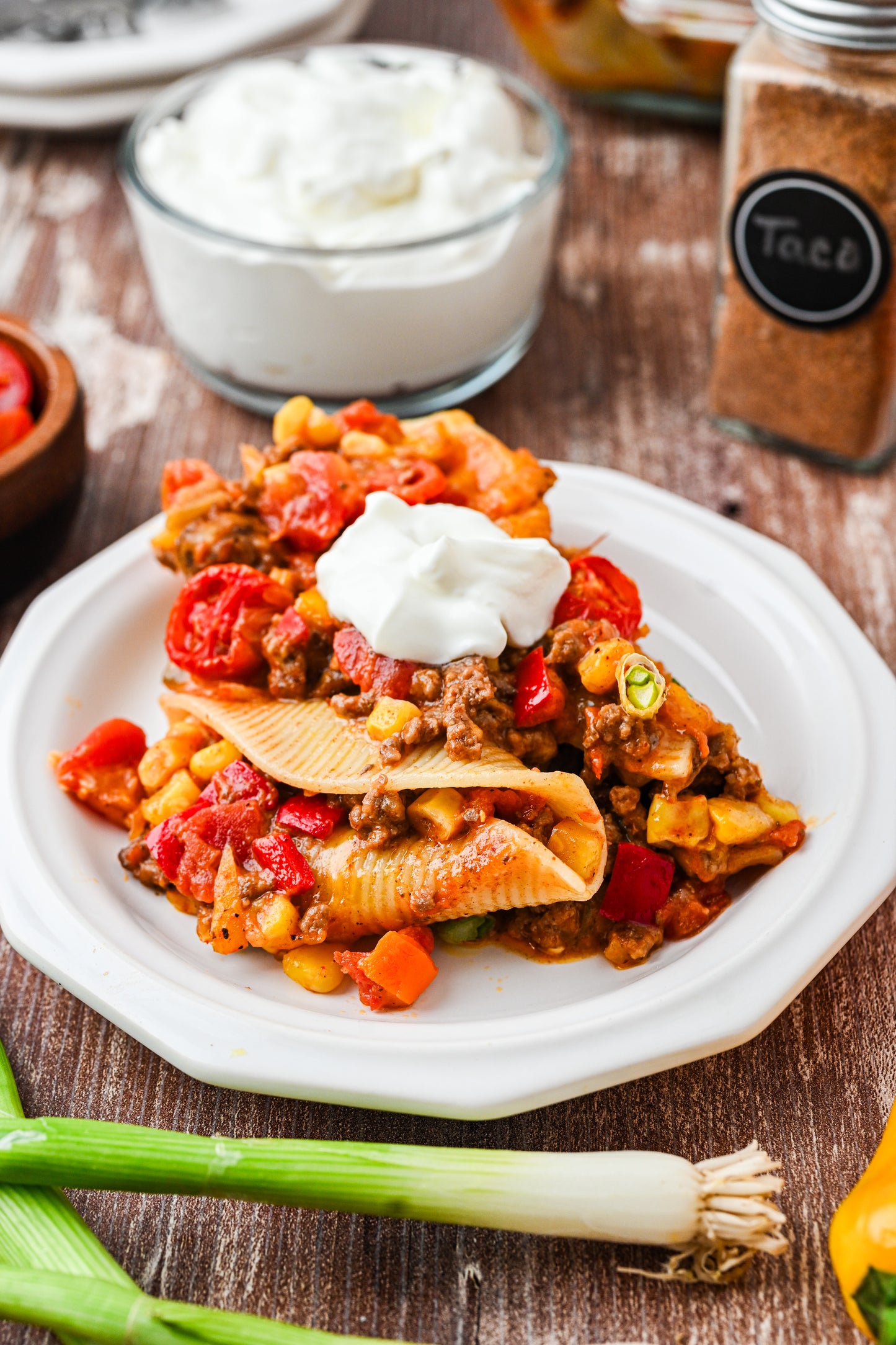 Stuffed Taco Shells Exclusive