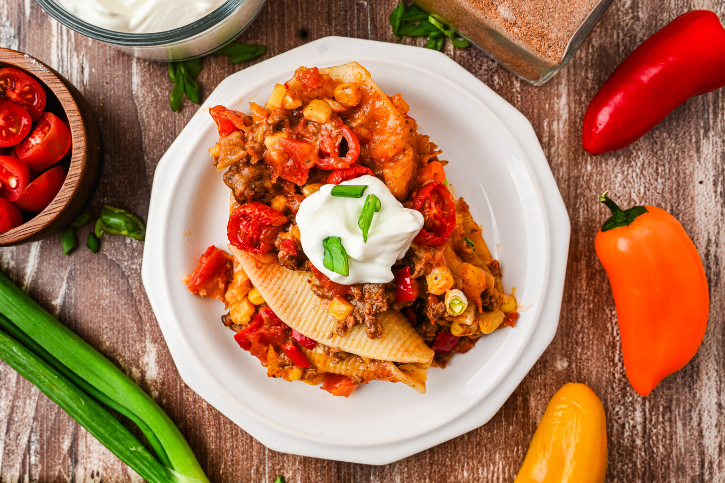 Stuffed Taco Shells Exclusive