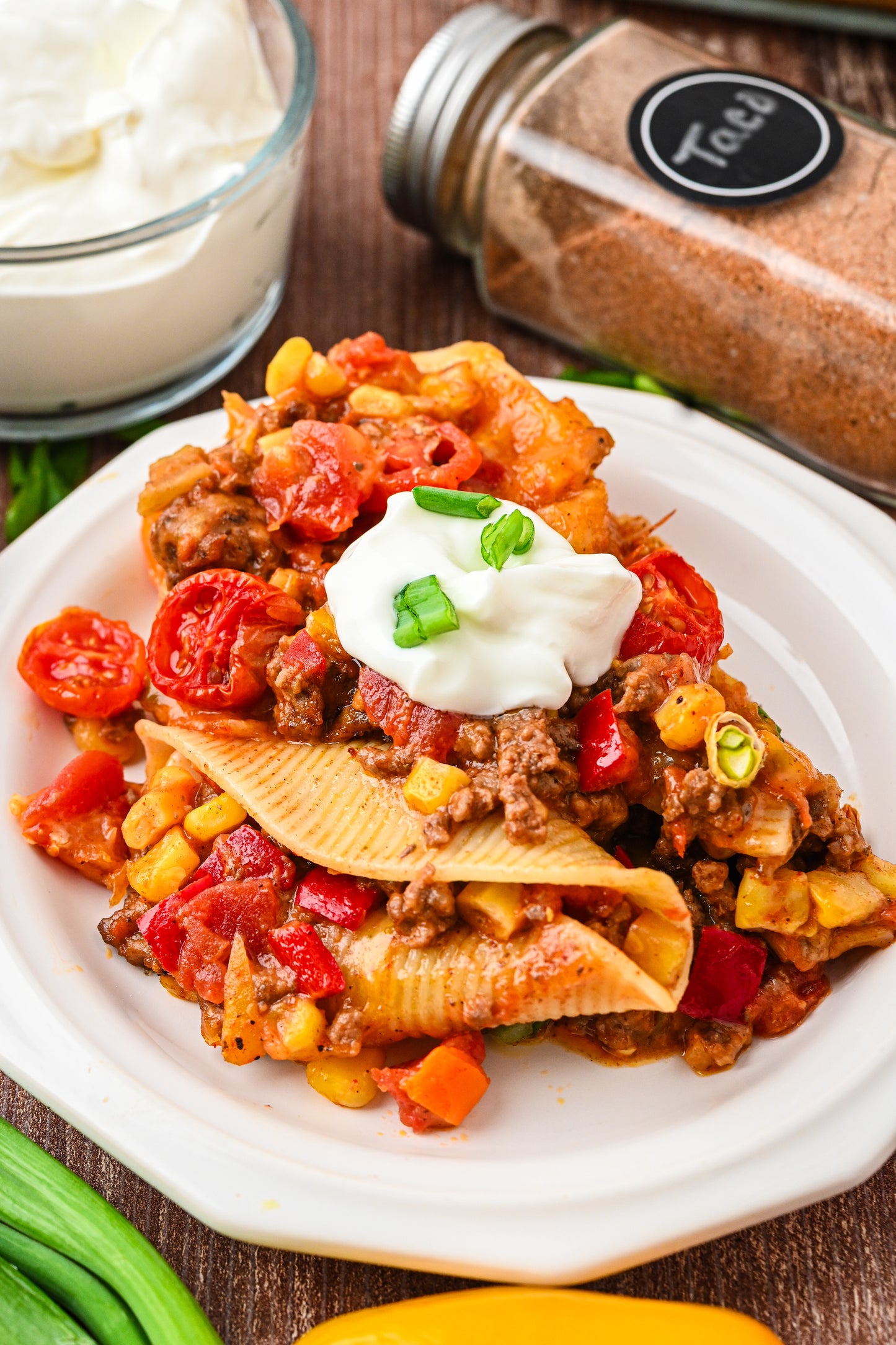 Stuffed Taco Shells Exclusive