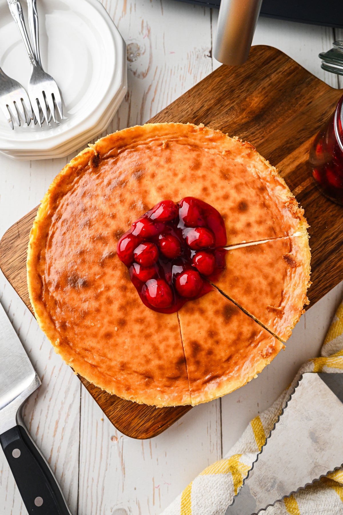 Air Fryer Cheesecake with tutorial and social reels