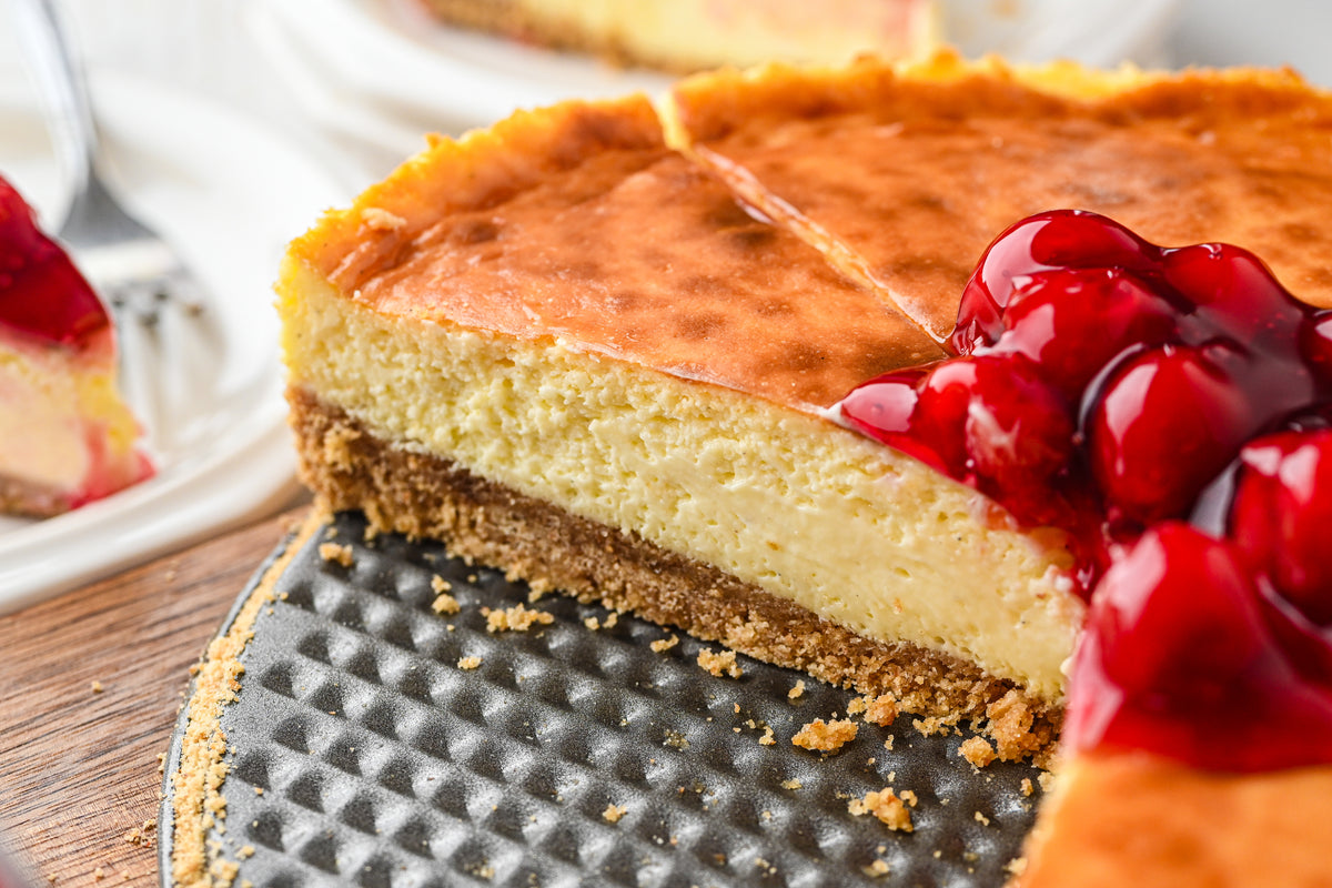 Air Fryer Cheesecake with tutorial and social reels