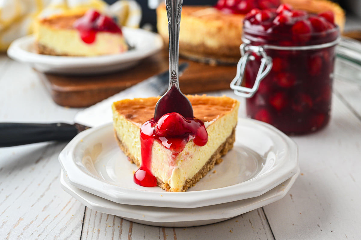 Air Fryer Cheesecake with tutorial and social reels