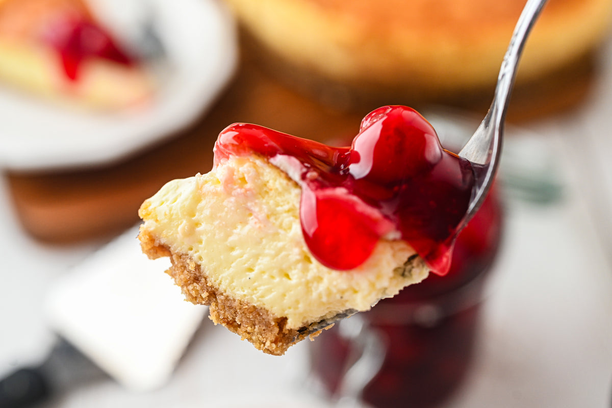 Air Fryer Cheesecake with tutorial and social reels