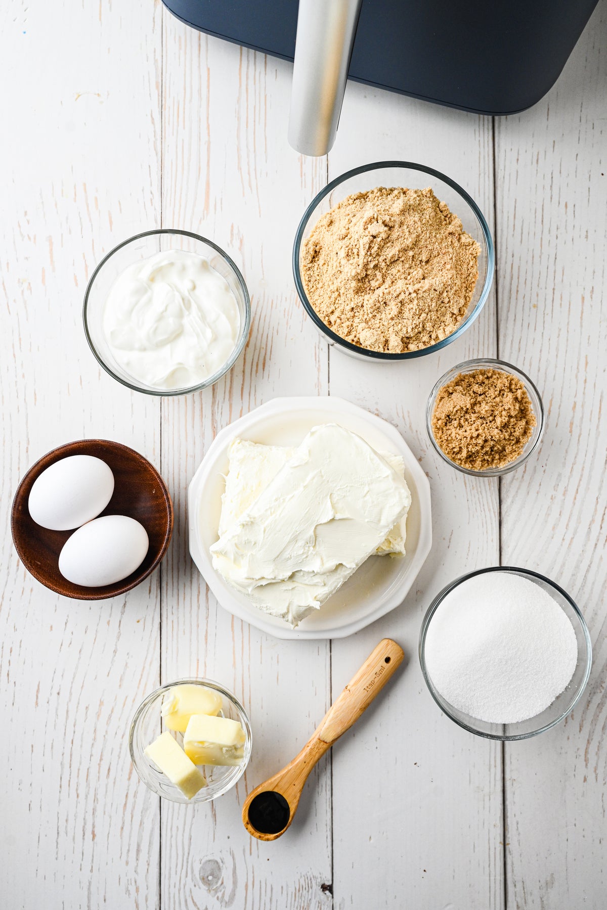 Air Fryer Cheesecake with tutorial and social reels