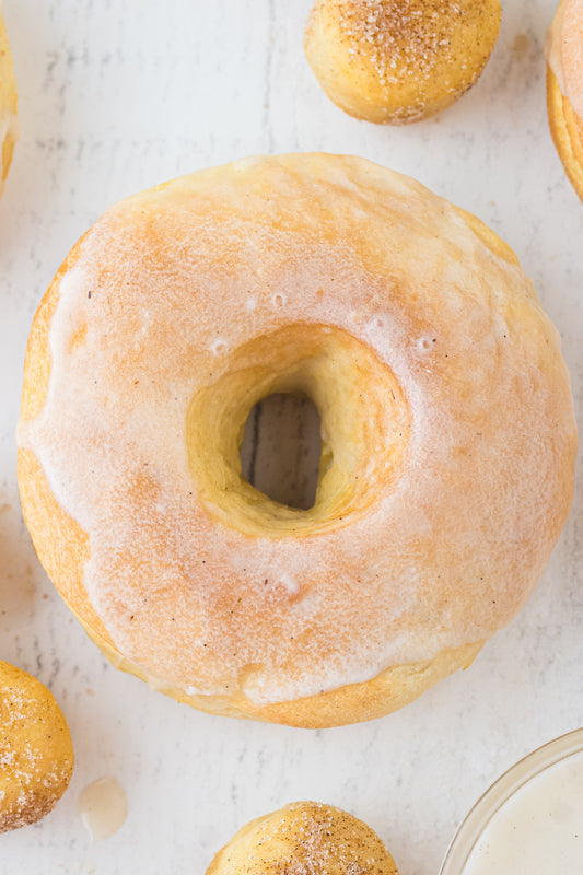 Air Fryer Glazed Donuts Exclusive