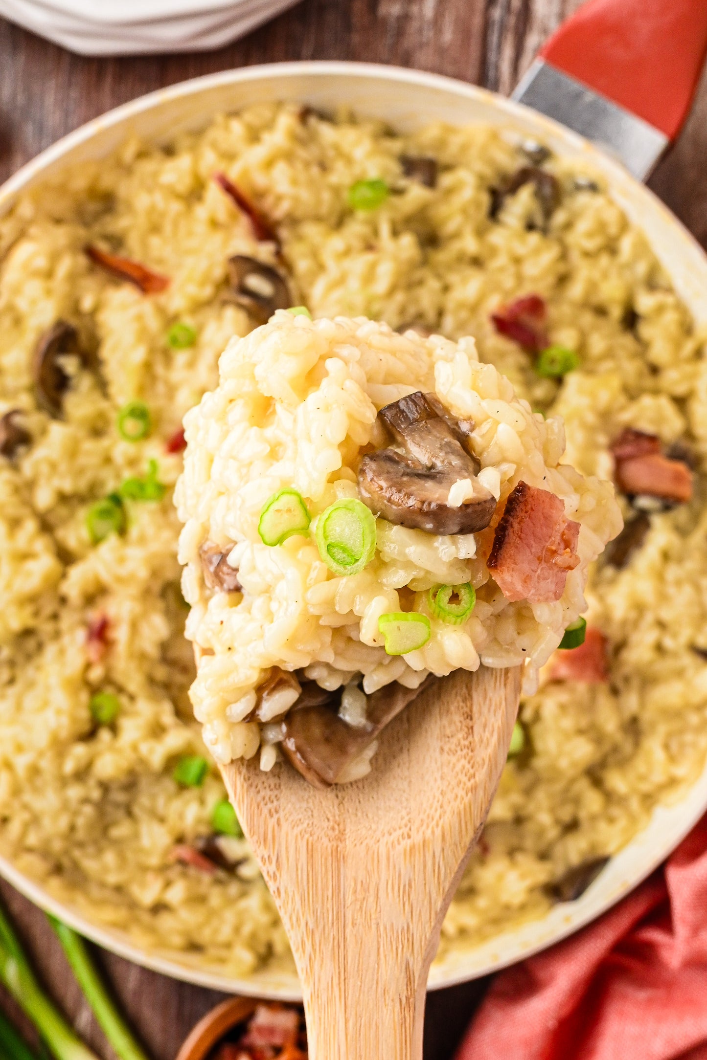 Bacon Mushroom Risotto Exclusive