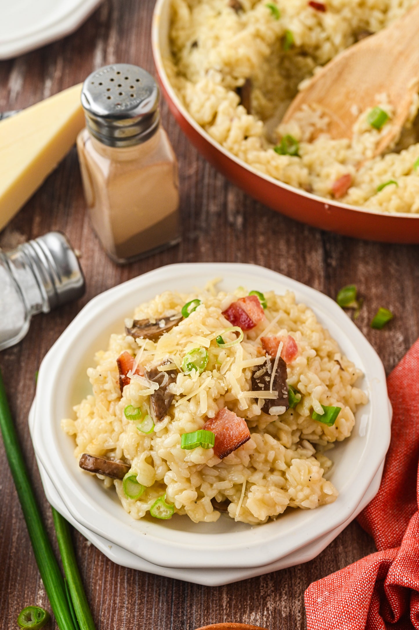 Bacon Mushroom Risotto Exclusive