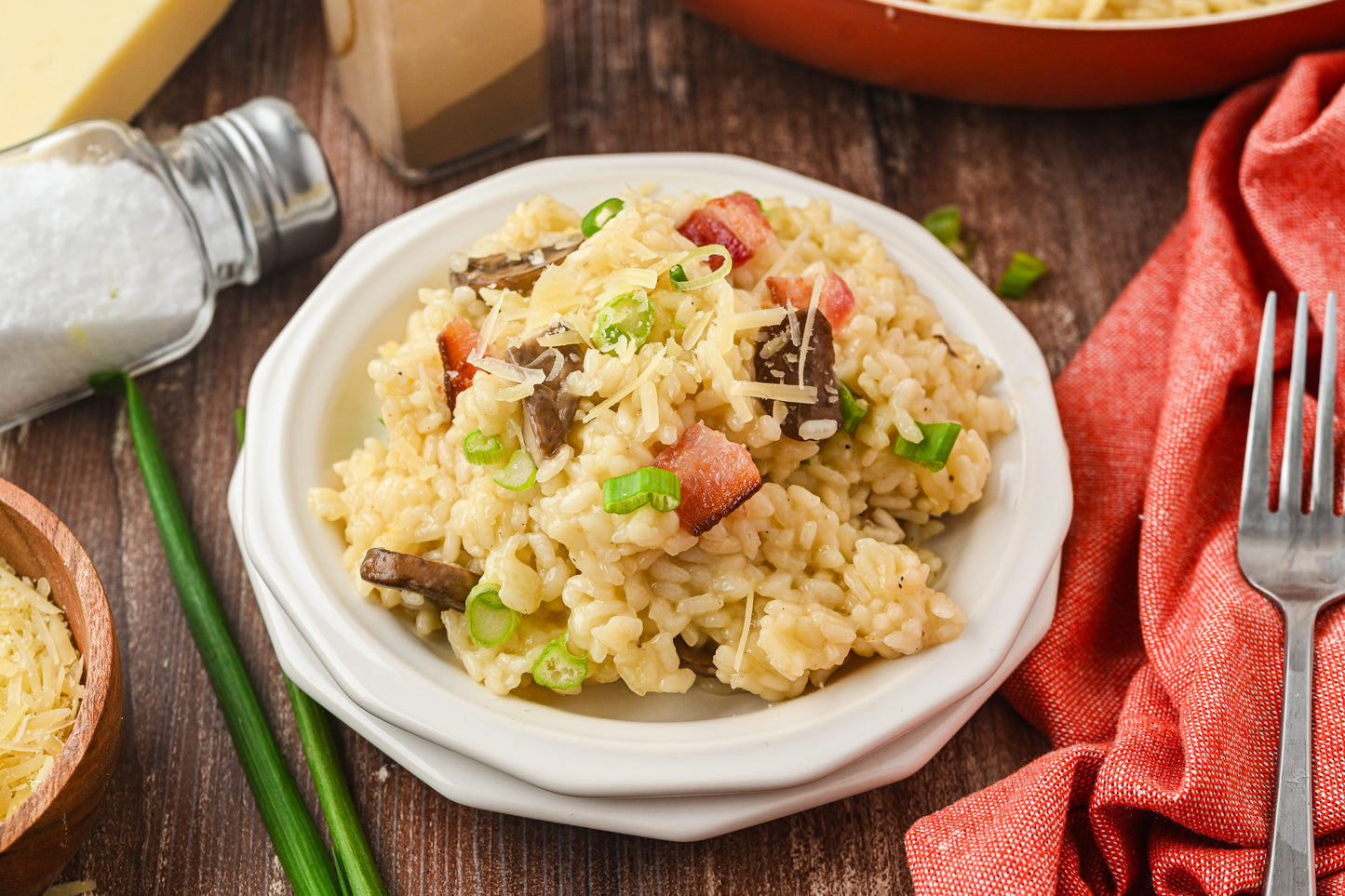 Bacon Mushroom Risotto Exclusive