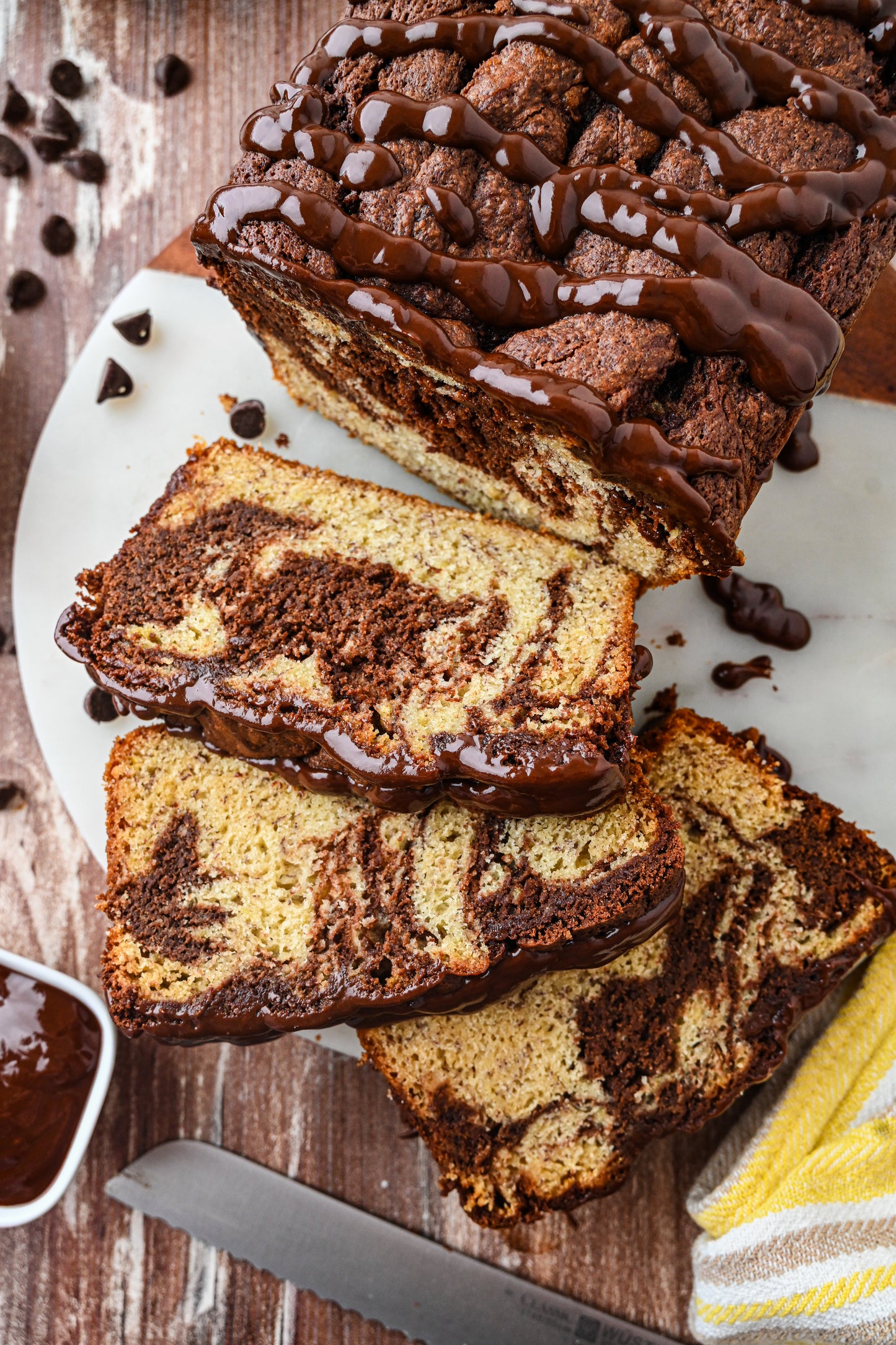 Banana Bread with Chocolate Swirl with Reel Exclusive
