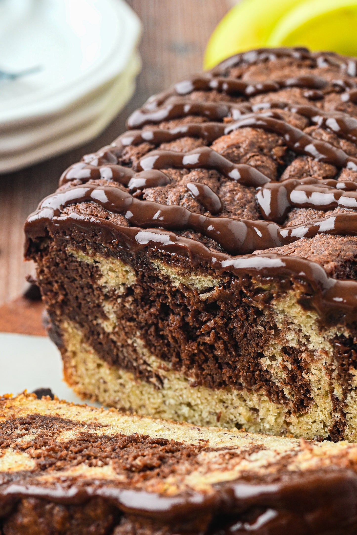Banana Bread with Chocolate Swirl with Reel Exclusive