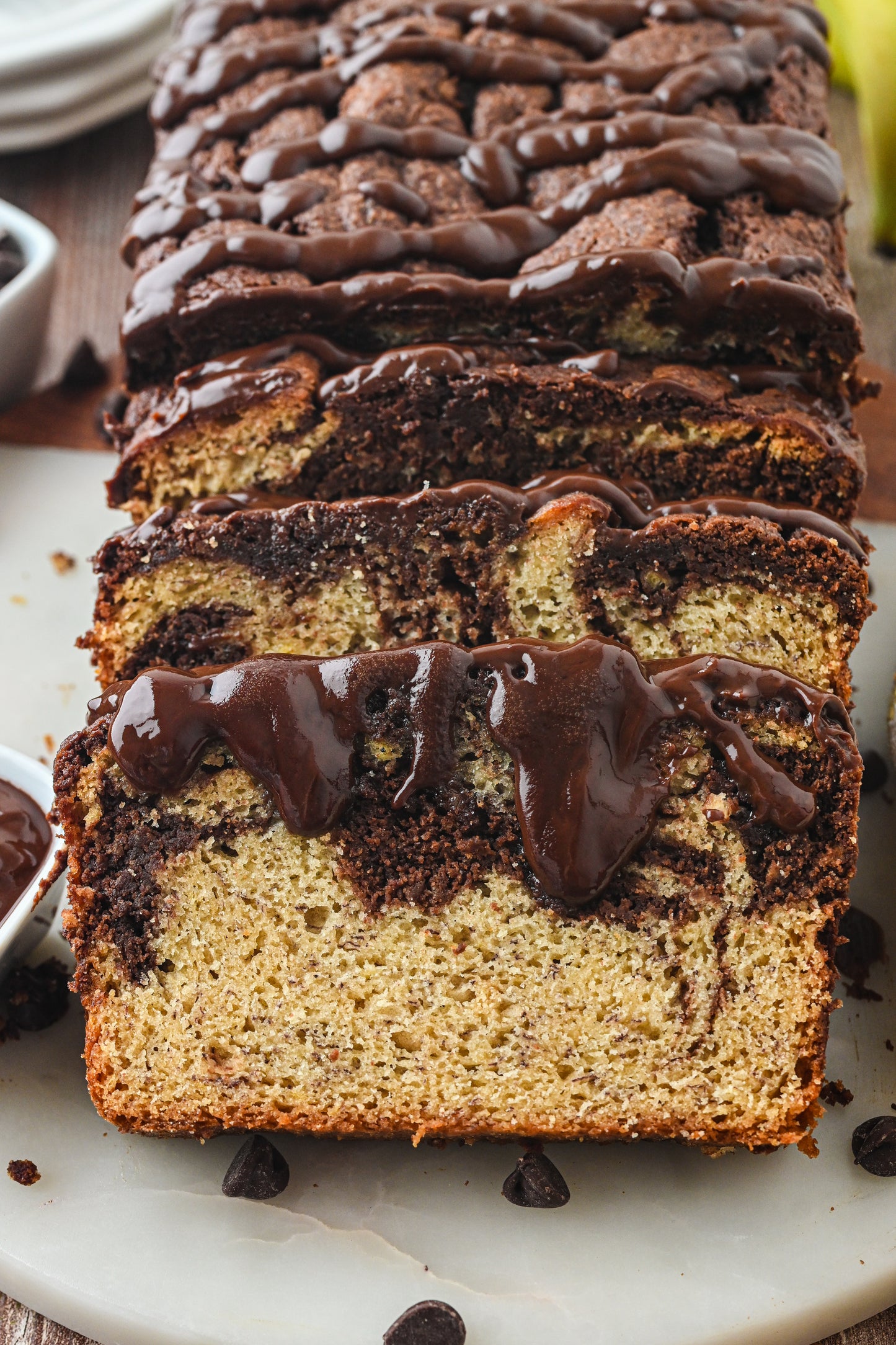 Banana Bread with Chocolate Swirl with Reel Exclusive