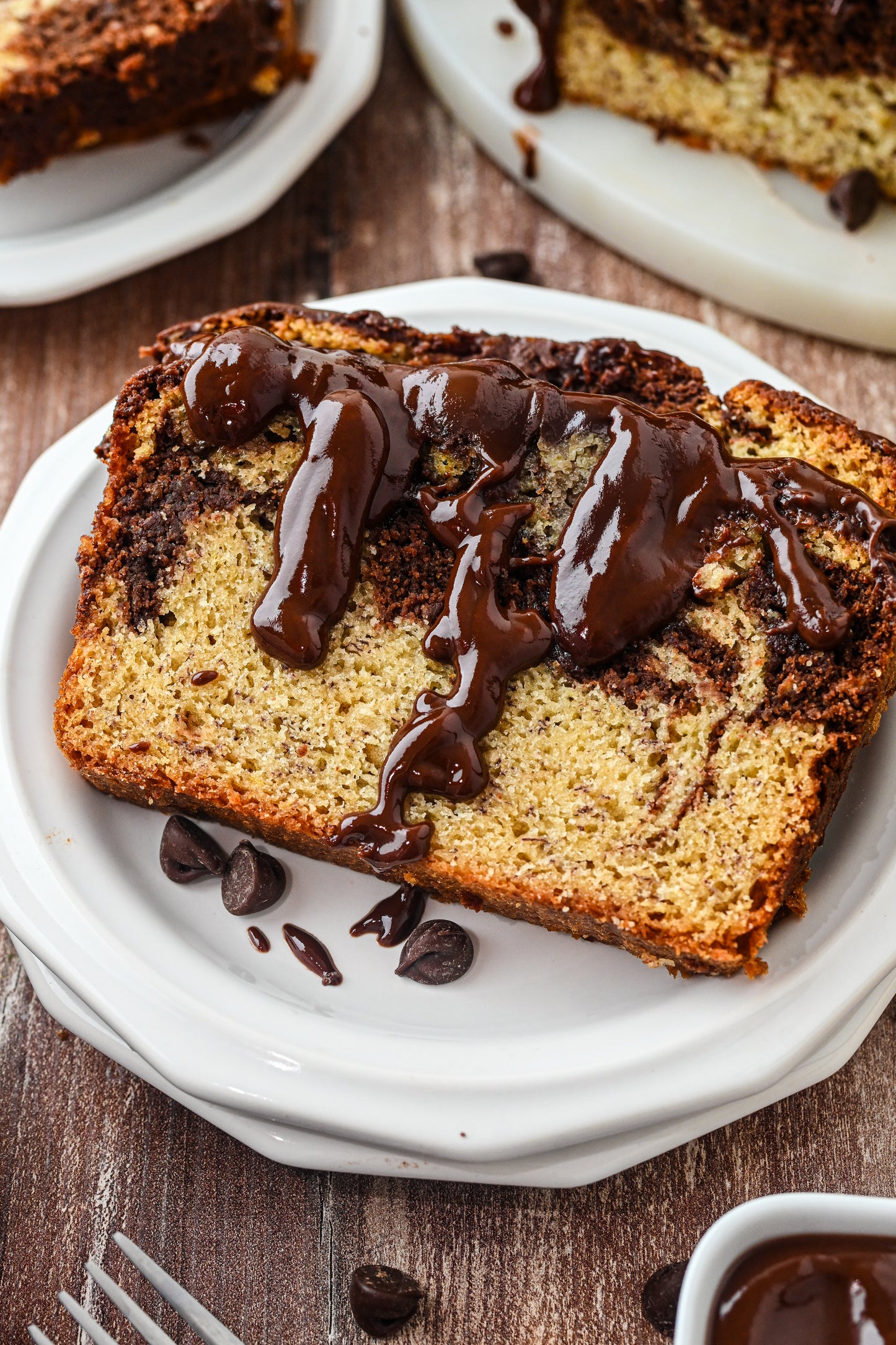 Banana Bread with Chocolate Swirl with Reel Exclusive