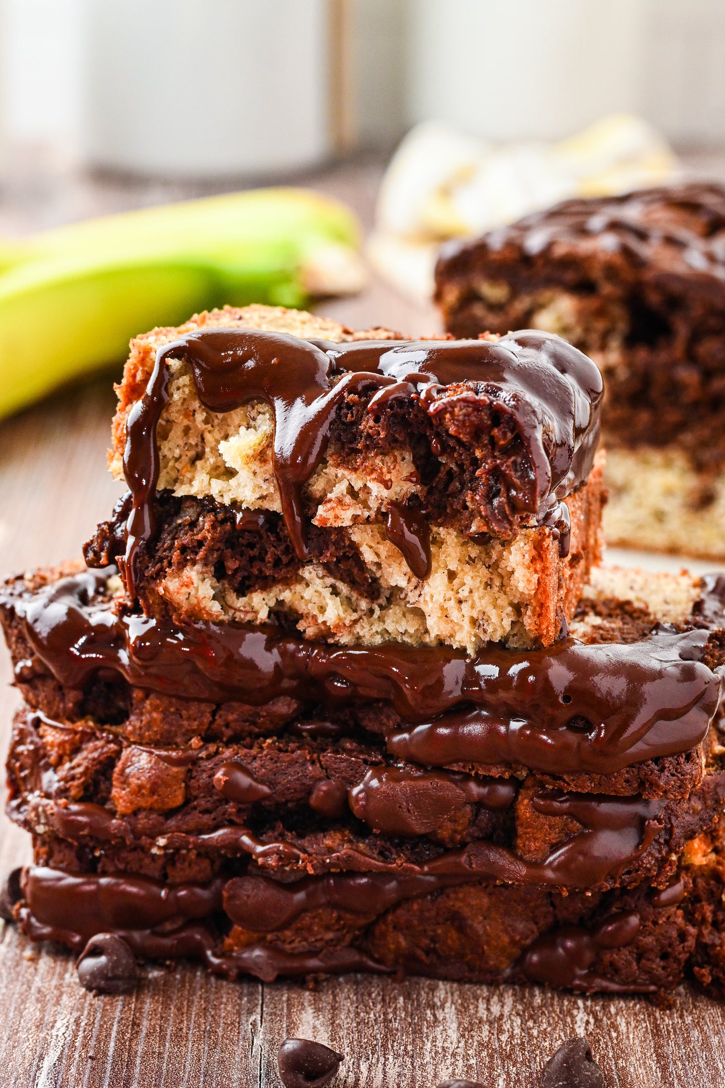 Banana Bread with Chocolate Swirl with Reel Exclusive