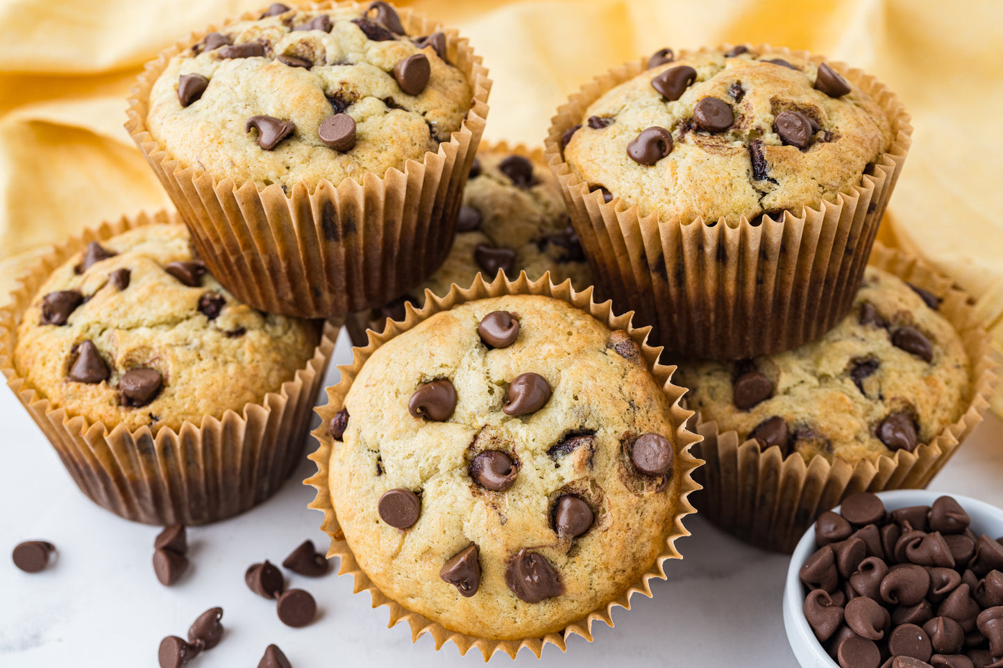 Banana Chocolate Chip Cupcakes with Cream Cheese Frosting Exclusive