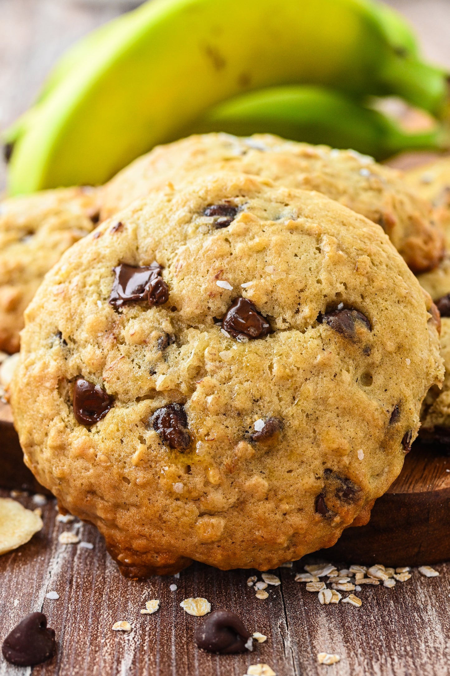Banana Chocolate Chip Oat Cookies Exclusive