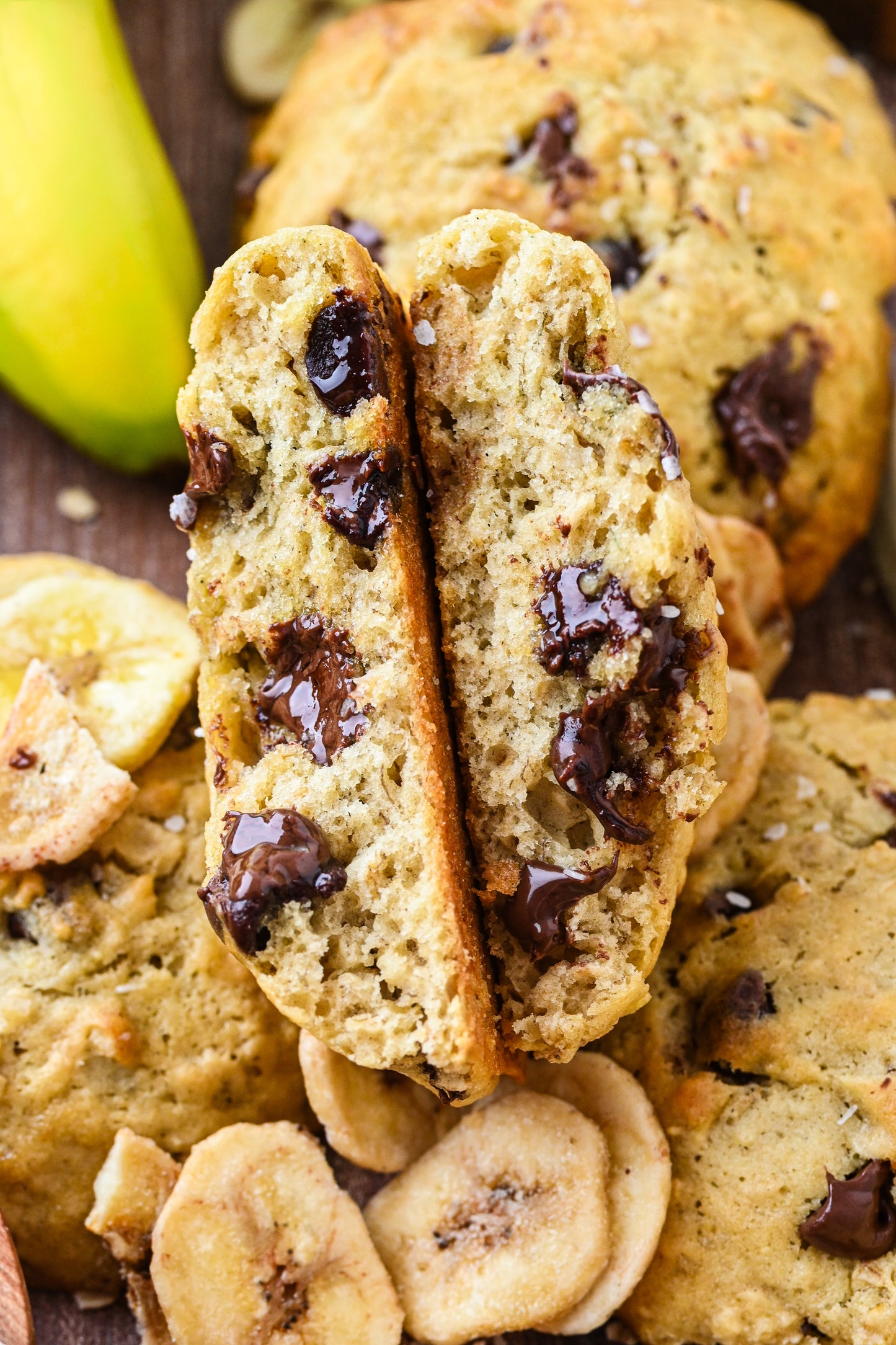 Banana Chocolate Chip Oat Cookies Exclusive