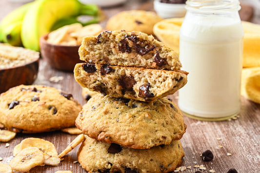 Banana Chocolate Chip Oat Cookies Exclusive