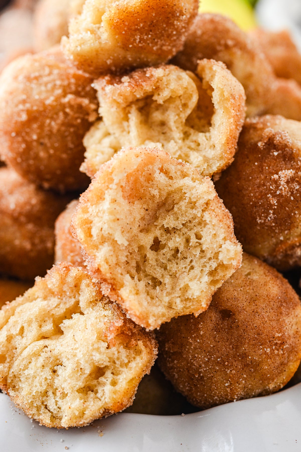 Banana Donut Holes with reel