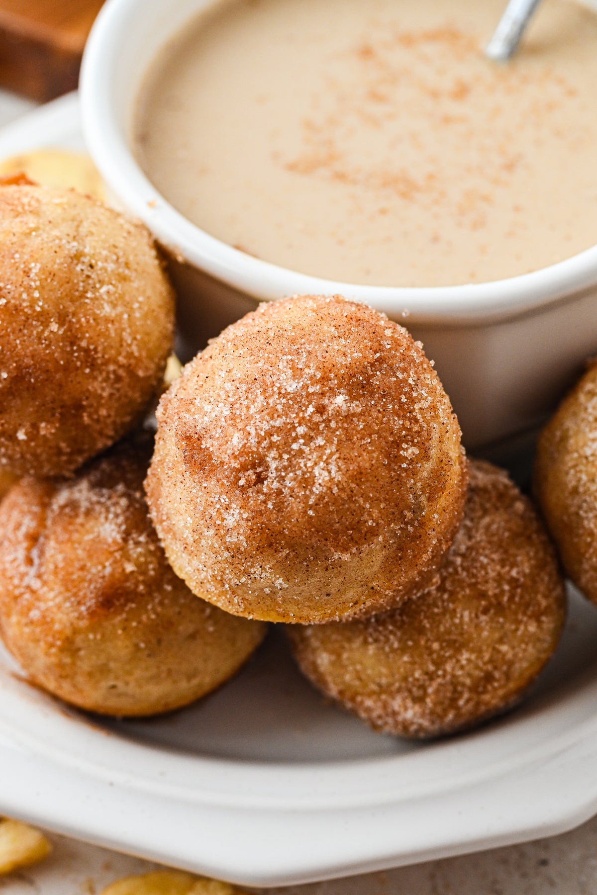 Banana Donut Holes with reel