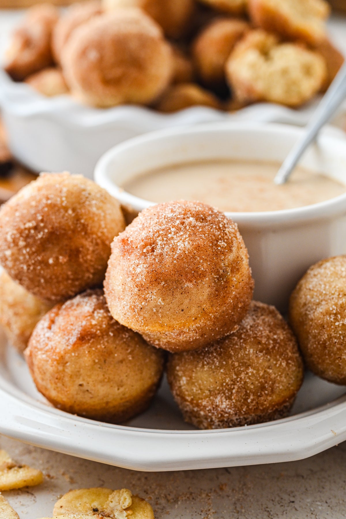 Banana Donut Holes with reel
