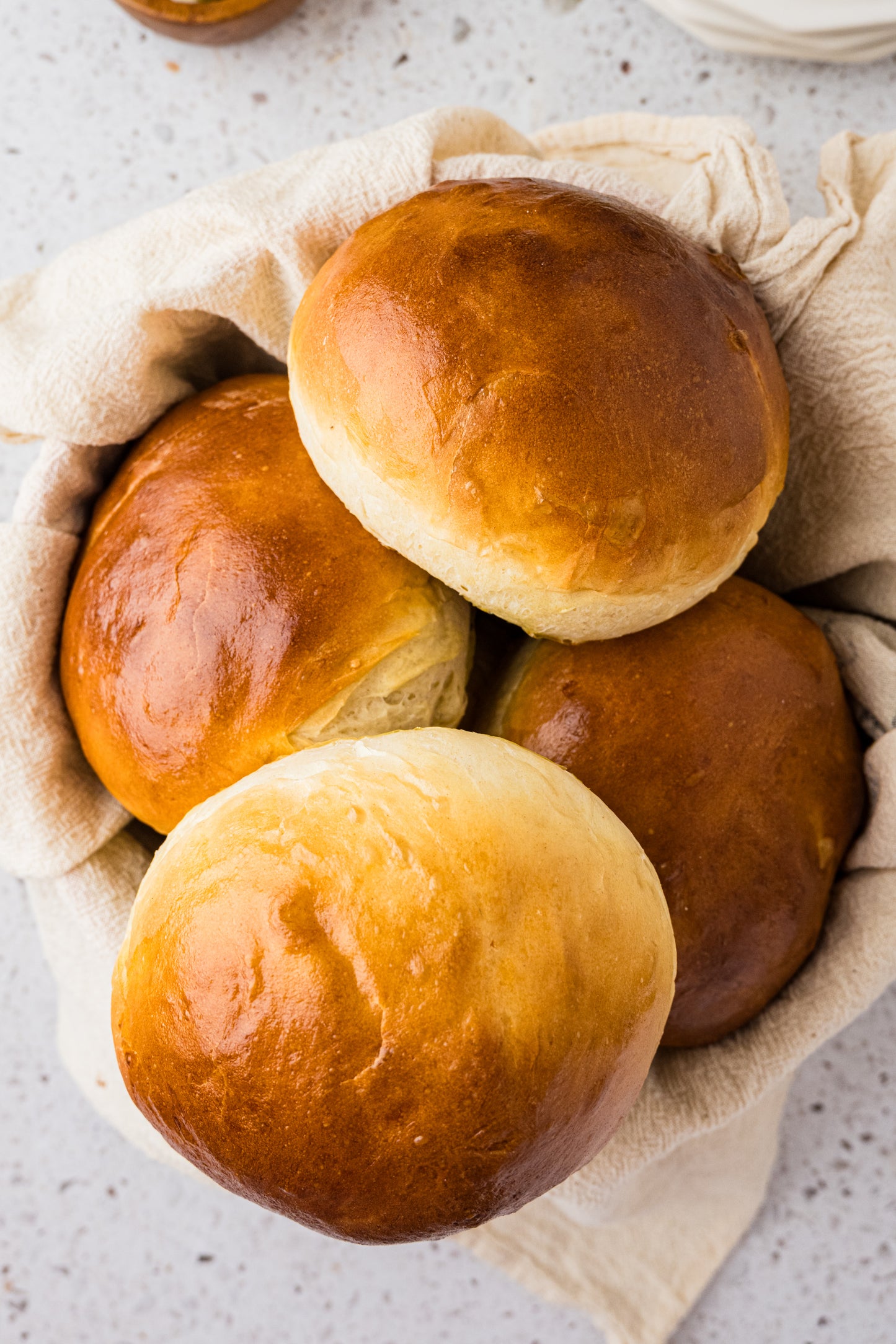Brioche Hamburger Buns Exclusive
