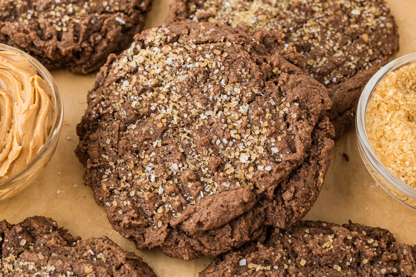 Chocolate Peanut Butter Cookies