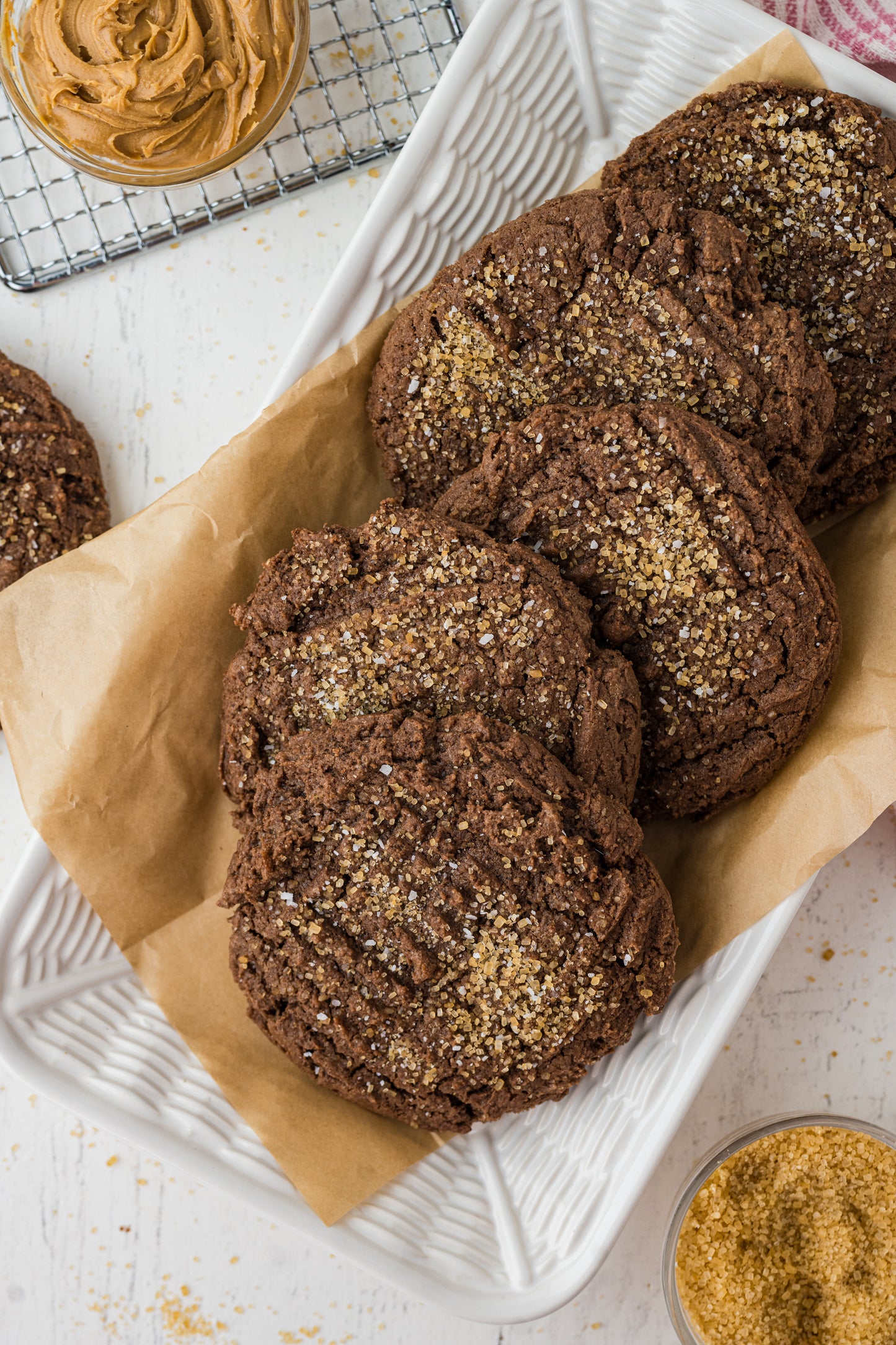 Chocolate Peanut Butter Cookies