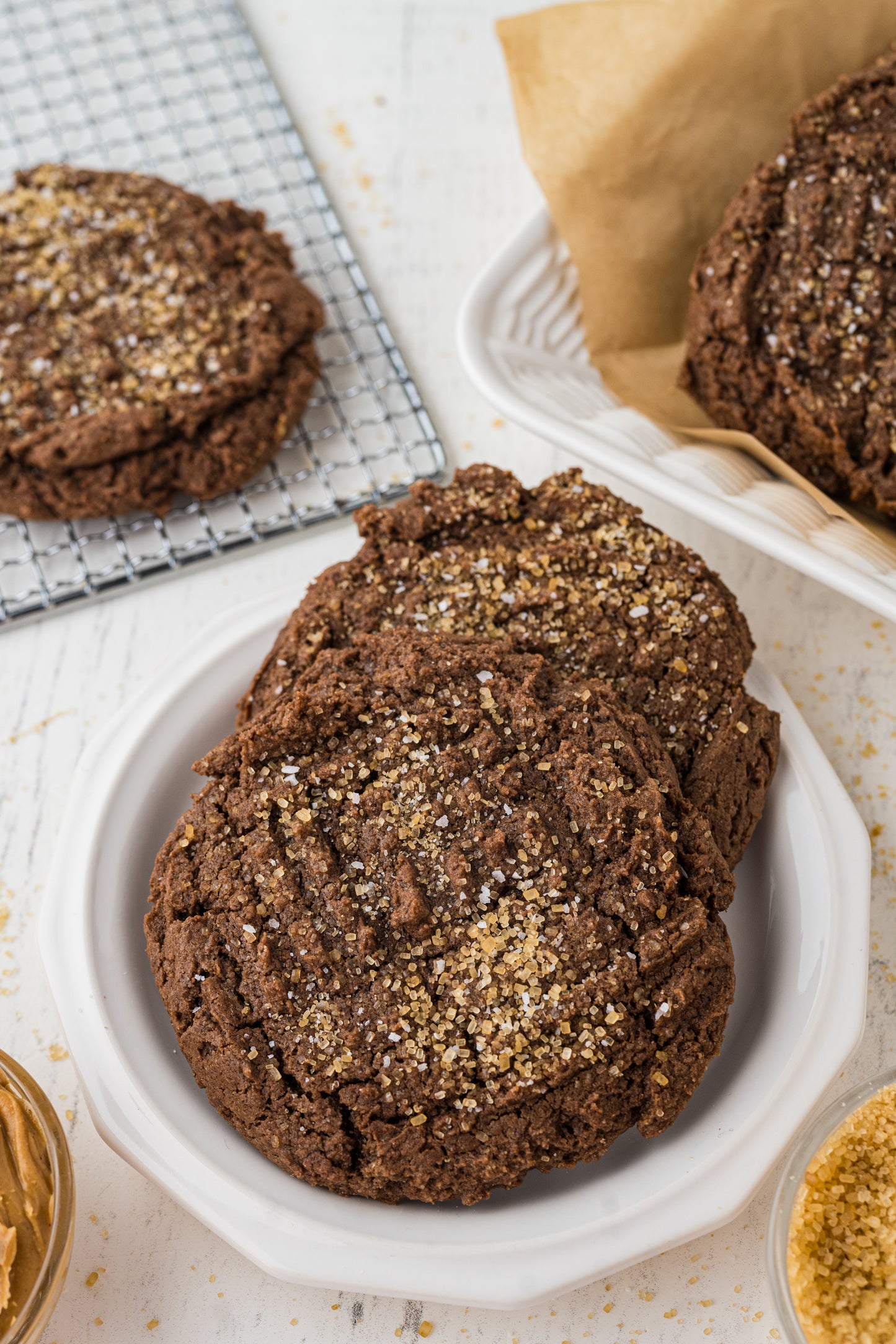 Chocolate Peanut Butter Cookies