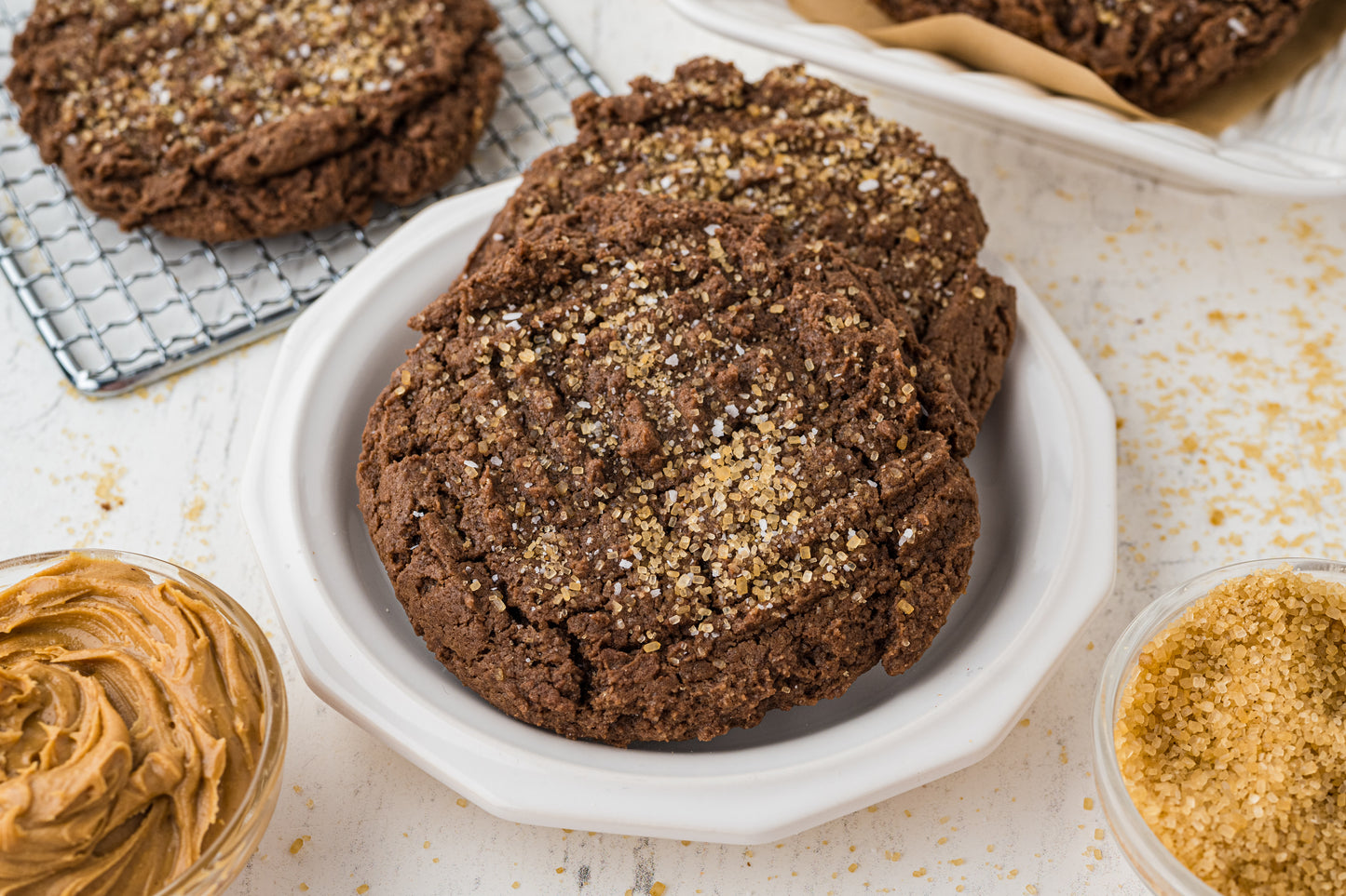 Chocolate Peanut Butter Cookies