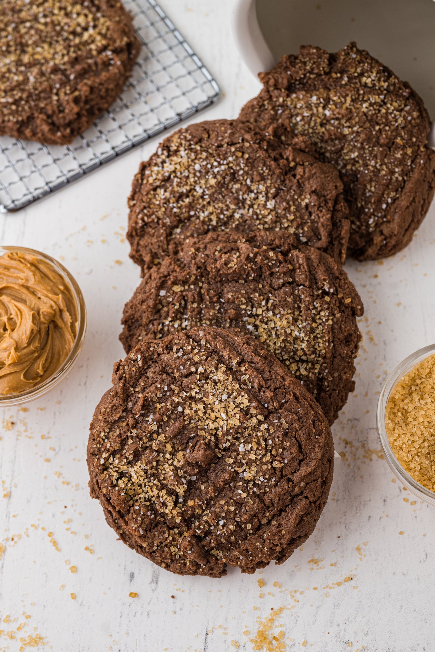 Chocolate Peanut Butter Cookies