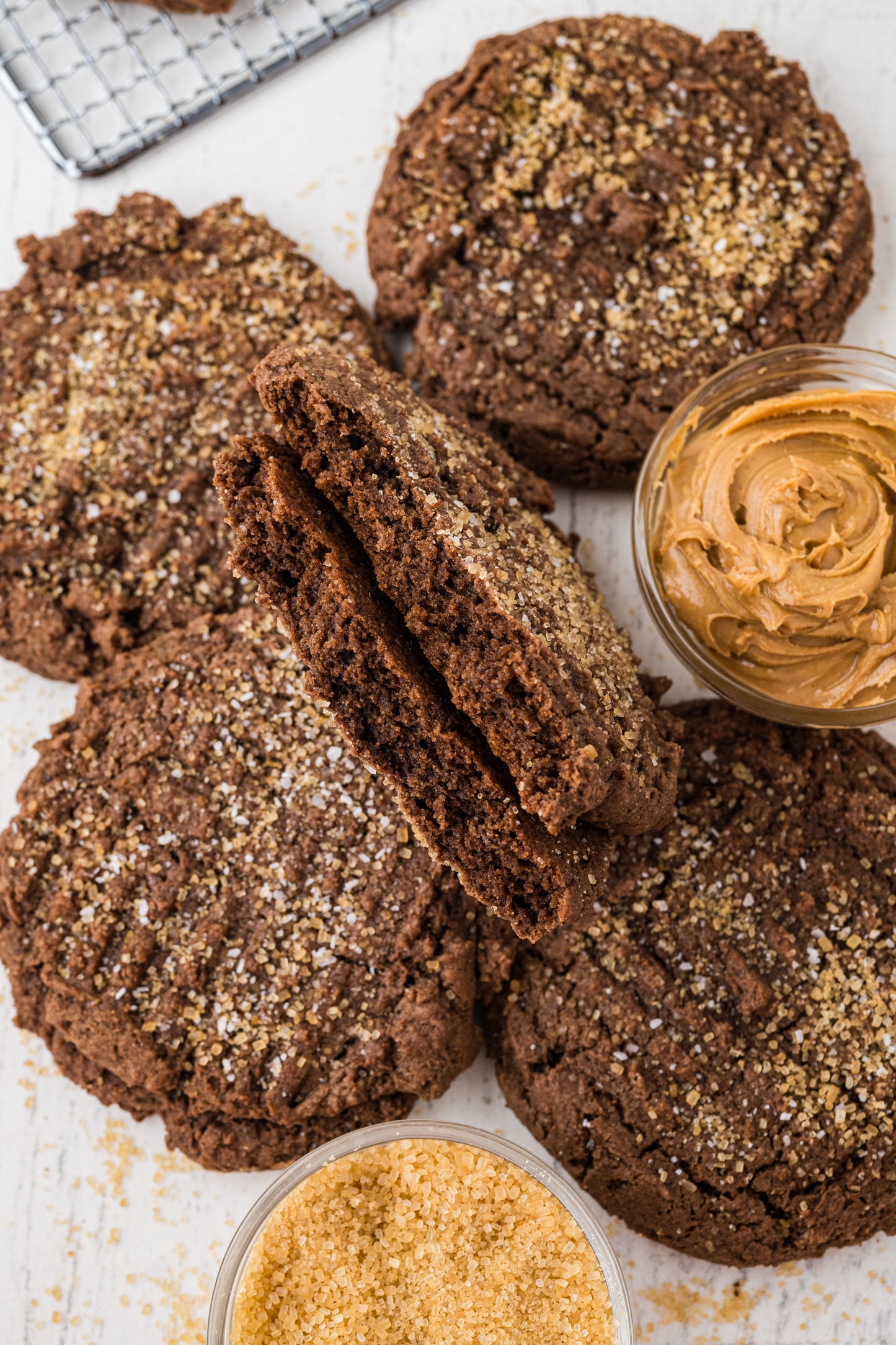 Chocolate Peanut Butter Cookies