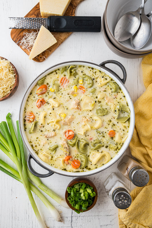 *Creamy Chicken Tortellini Soup Exclusive