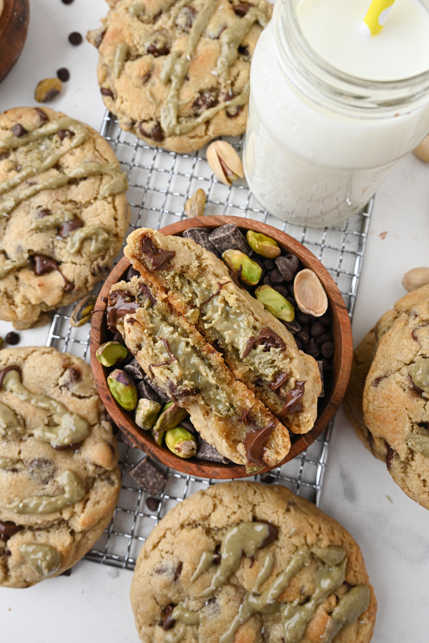 Dubai Chocolate Chip Cookies Exclusive