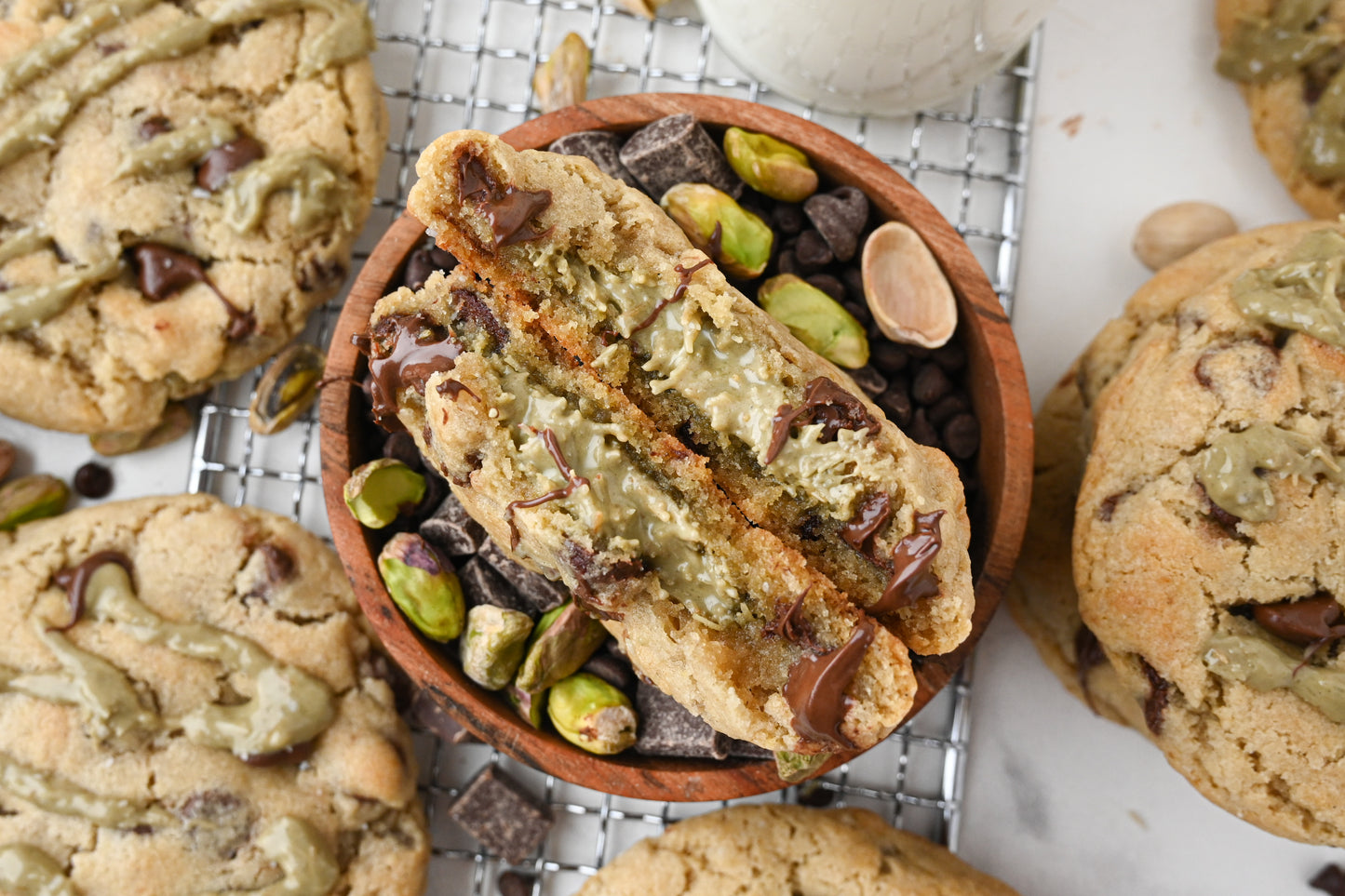 Dubai Chocolate Chip Cookies Exclusive