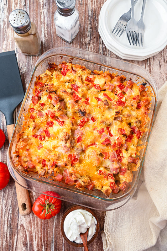 Ham and Cheese Egg Bake Exclusive