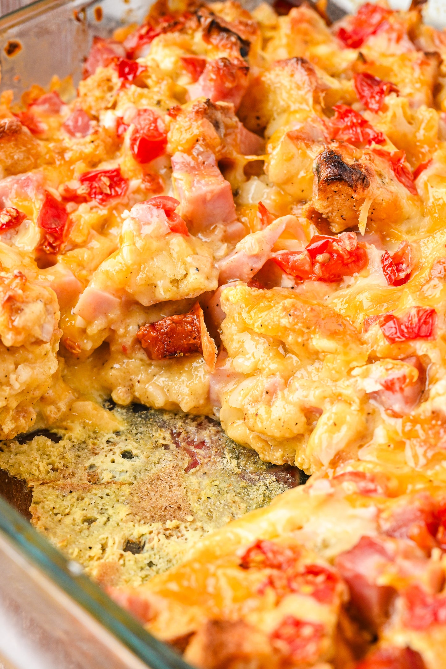 Ham and Cheese Egg Bake Exclusive