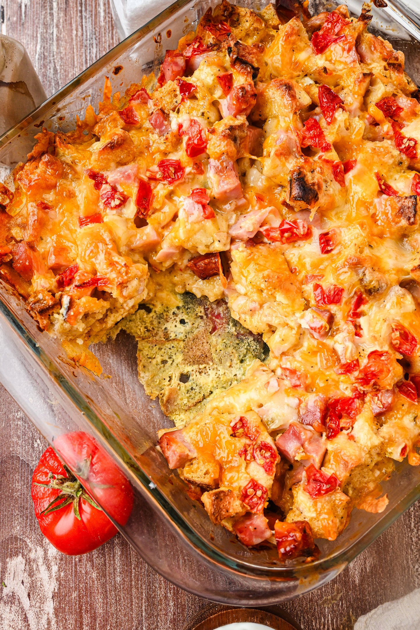 Ham and Cheese Egg Bake Exclusive