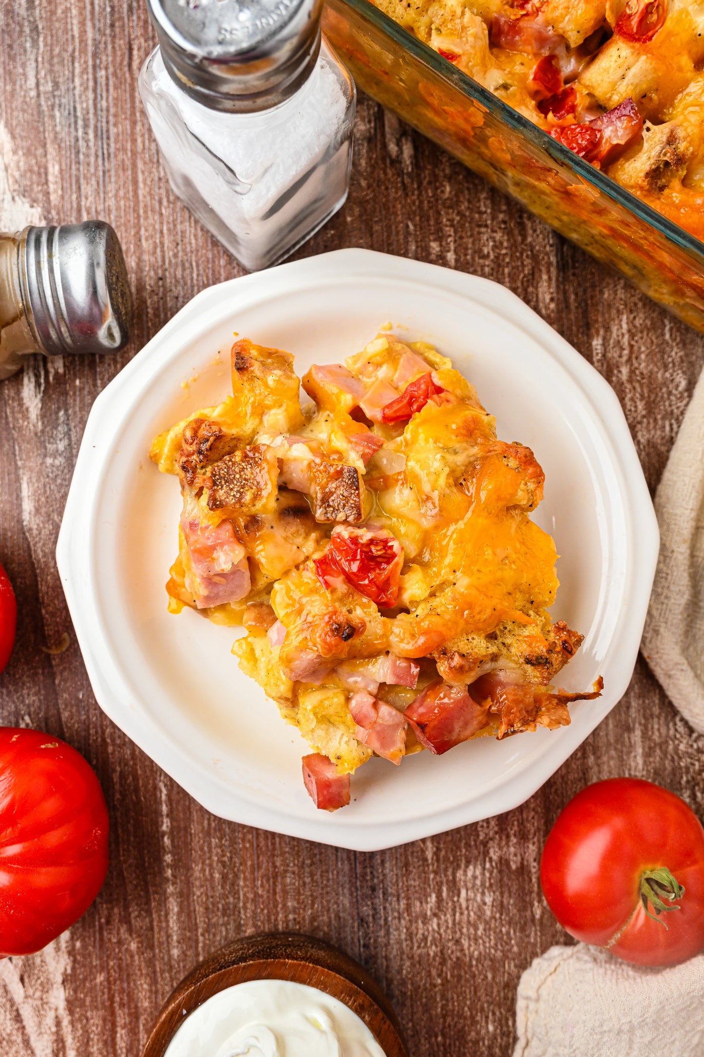 Ham and Cheese Egg Bake Exclusive