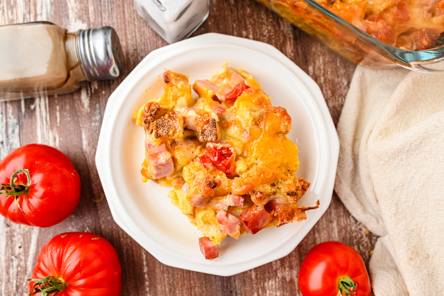 Ham and Cheese Egg Bake Exclusive