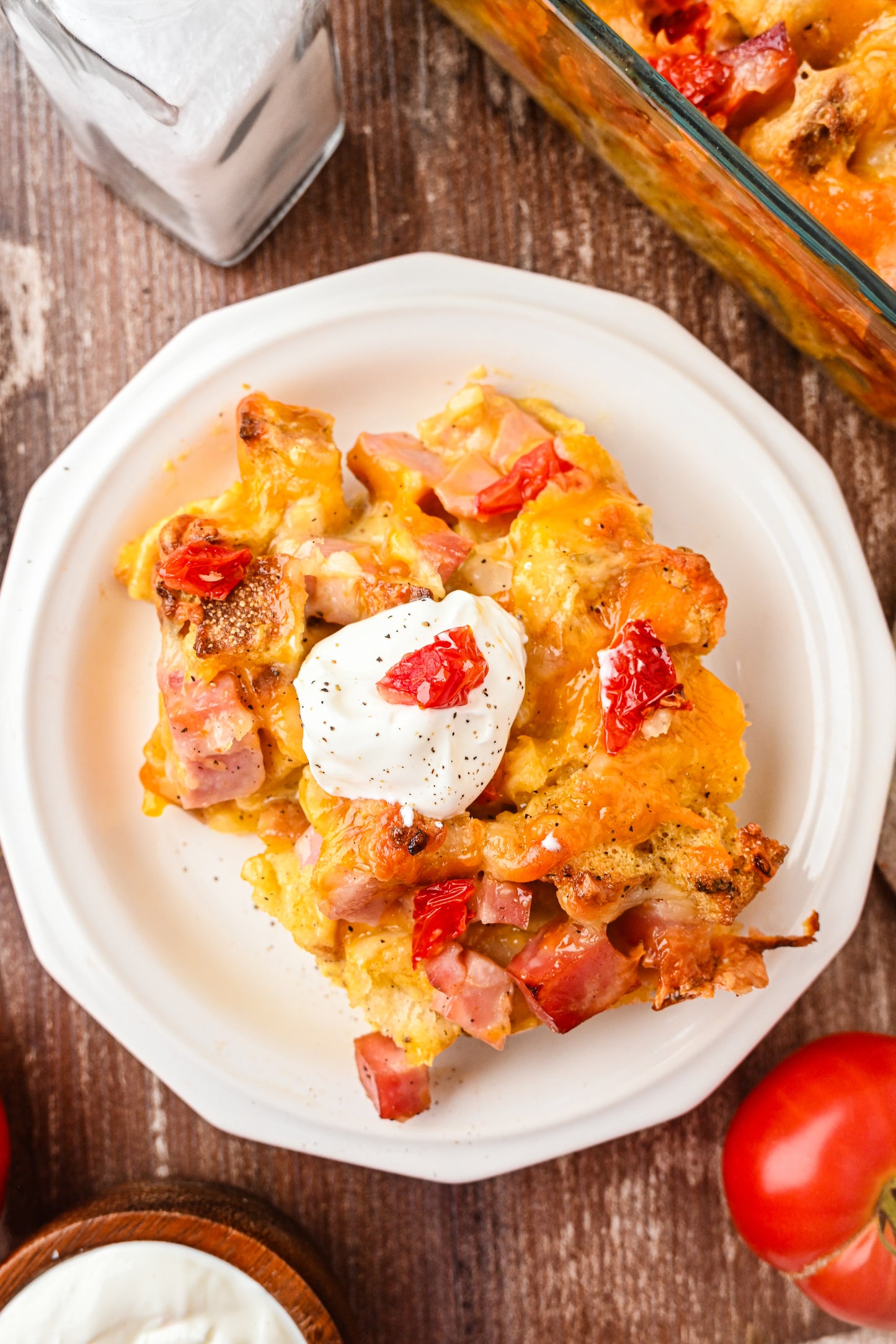 Ham and Cheese Egg Bake Exclusive