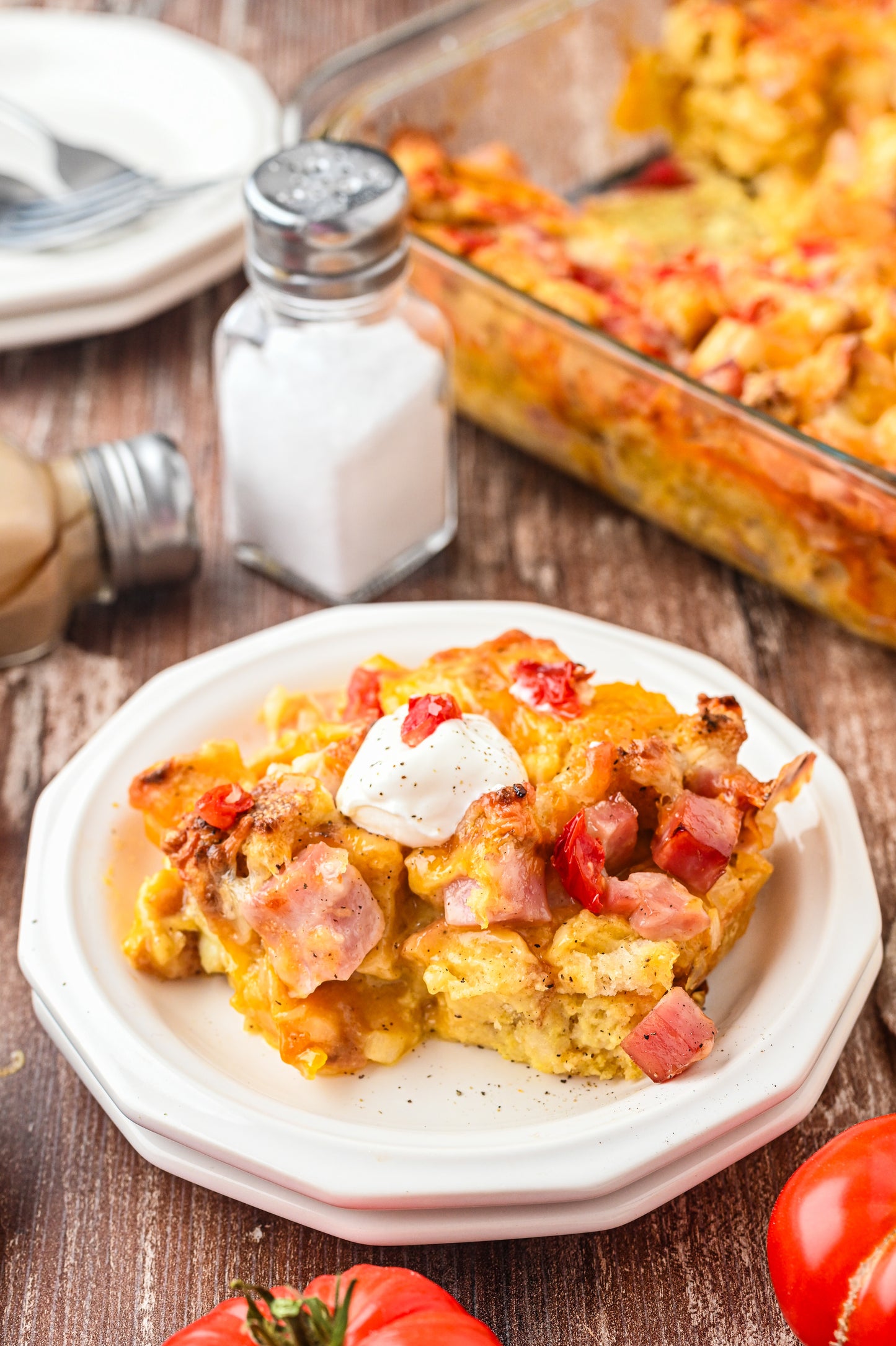 Ham and Cheese Egg Bake Exclusive