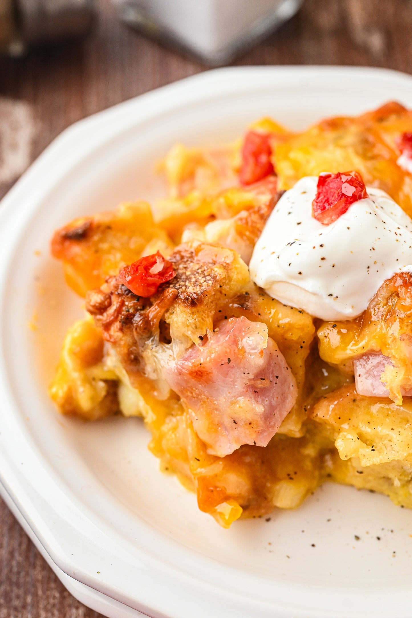 Ham and Cheese Egg Bake Exclusive